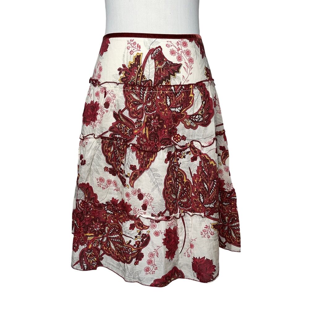 Speechless 100% Cotton Tiered Skirt Sz 13